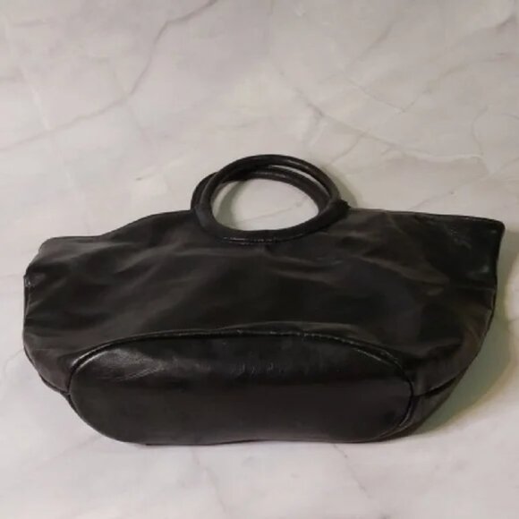 Cream Black Hat, Black Purse, Silver Purple Earrings, Wet Hair Brush - Picture 6 of 16